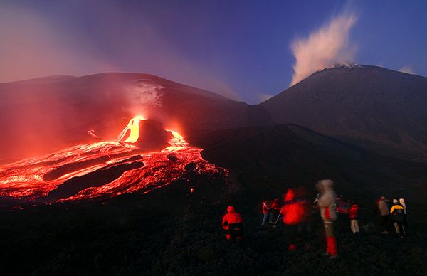 Visiting Mount Etna, Sicily