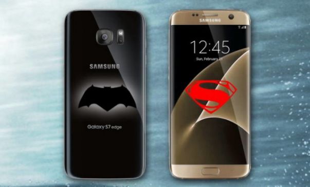 Gallai Batman V Superman Edition O'r Galaxy S7 Edge Fod Yn Y Gweithiau