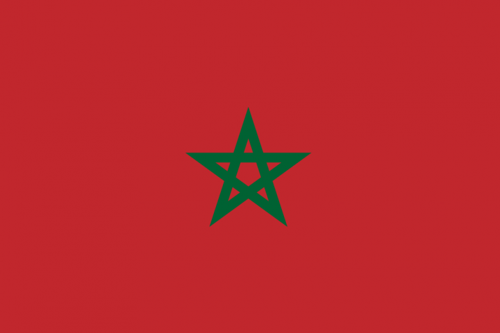 Bandila sa Morocco