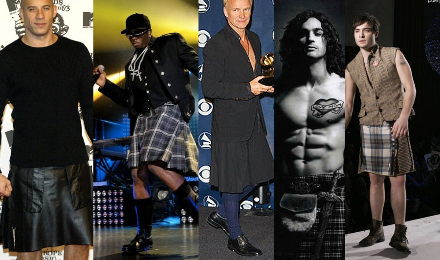 5 Celebrities that Look Amazing in Mens Kilts