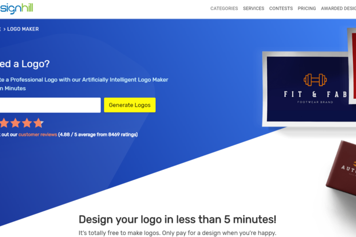 designhill logo maker