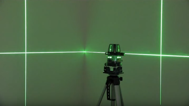 Green laser marker